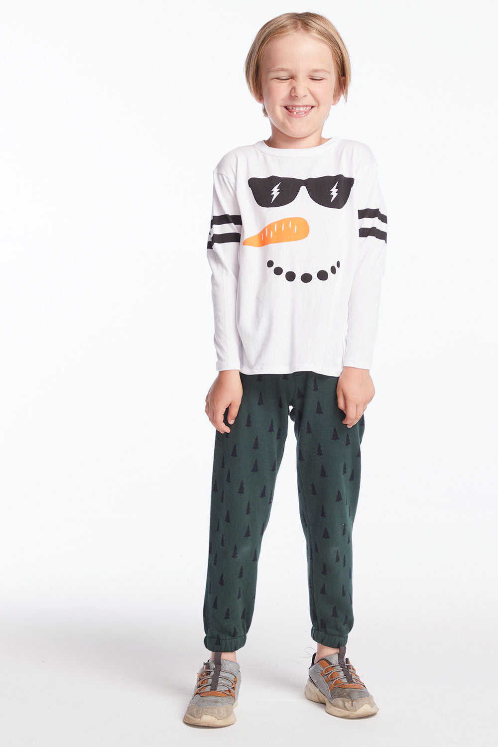 Chill Snowman Boys Cloud Jersey Long Sleeve Boys chaserbrand