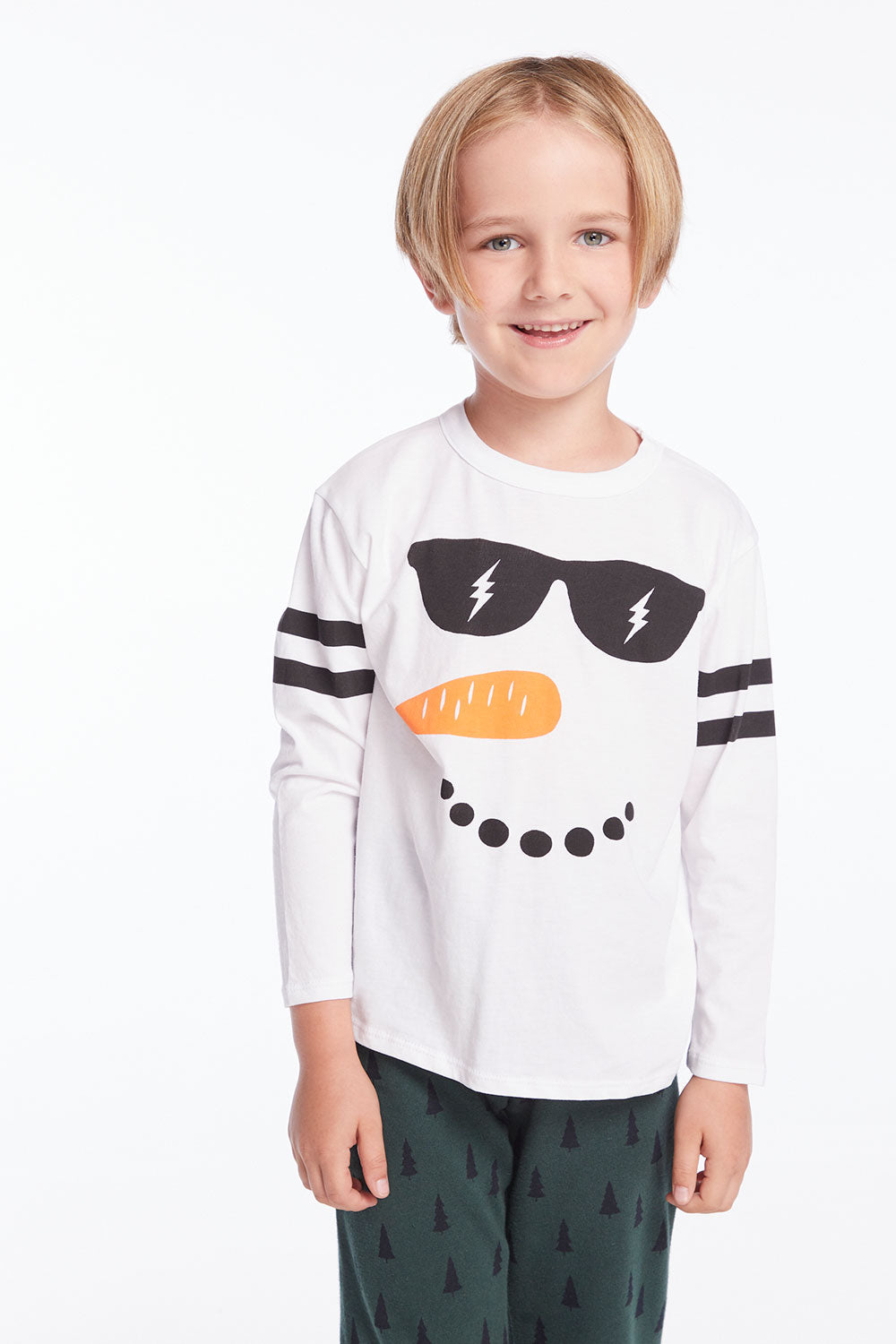 Chill Snowman Boys Cloud Jersey Long Sleeve Boys chaserbrand