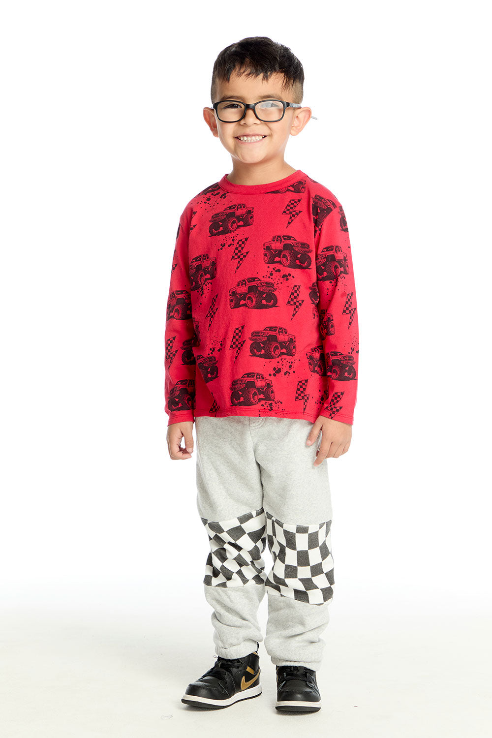 Monster Trucks Long Sleeve Boys chaserbrand