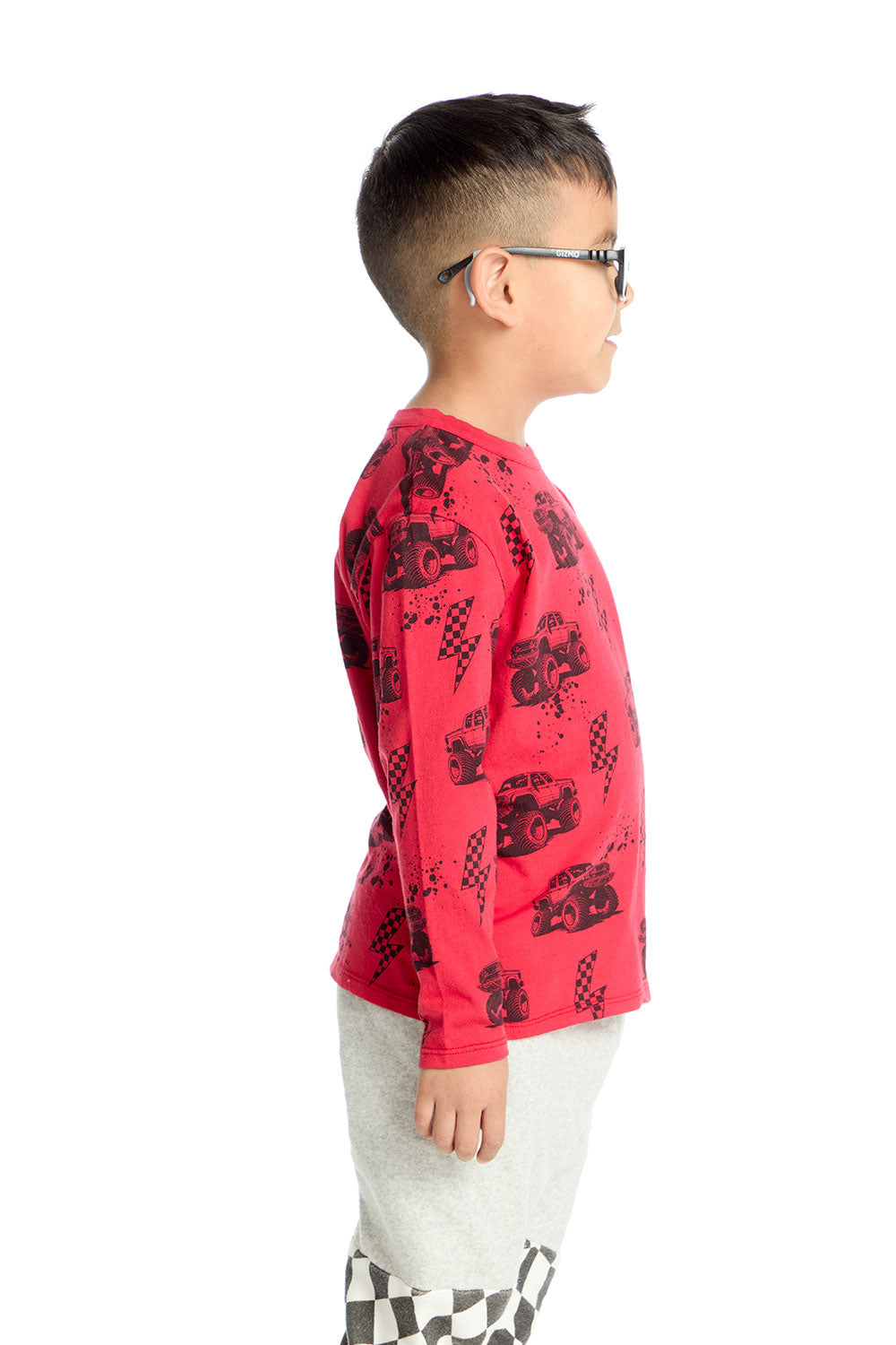 Monster Trucks Long Sleeve Boys chaserbrand