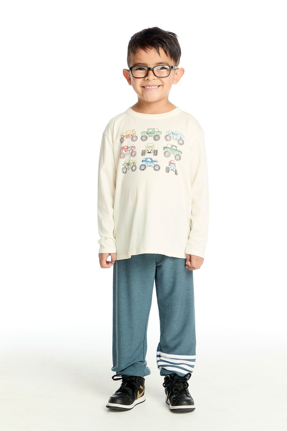 Monster Truck Rally Long Sleeve Boys chaserbrand