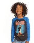 AC/DC Let There Be Rock Baseball Tee BOYS chaserbrand