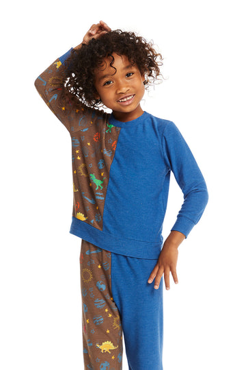 Space Dinosaurs Long Sleeve BOYS chaserbrand