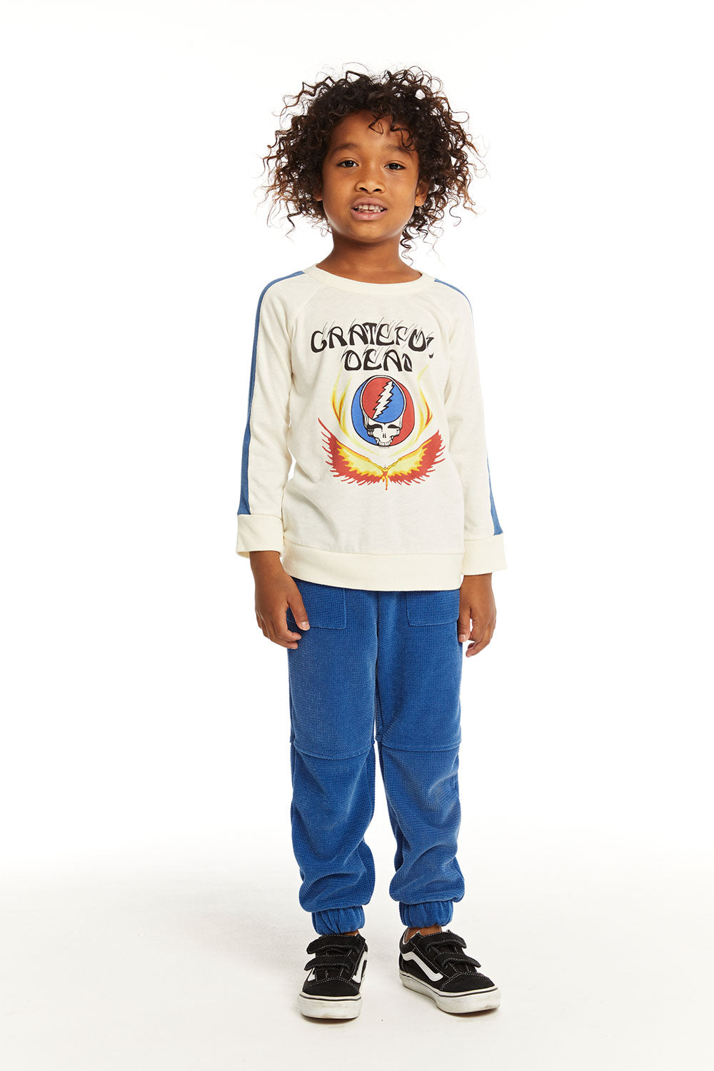 Grateful Dead Skull And Wings Long Sleeve BOYS chaserbrand