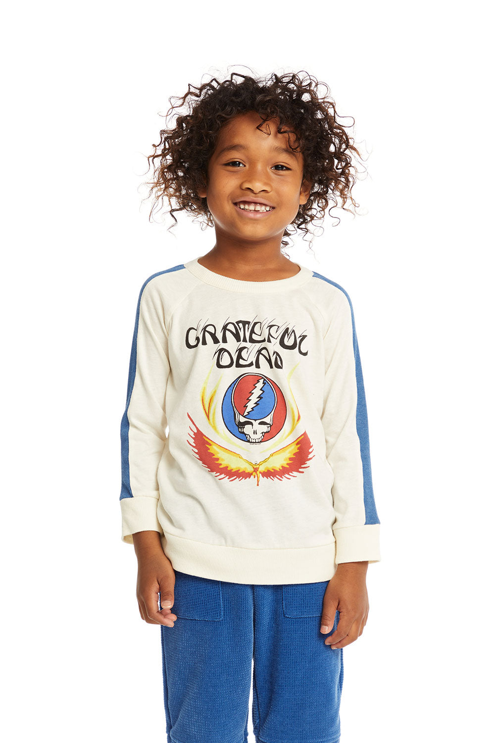 Grateful Dead Skull And Wings Long Sleeve BOYS chaserbrand