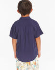 Collared Sapphire Blue Button Down Boys Shirt Boys chaserbrand