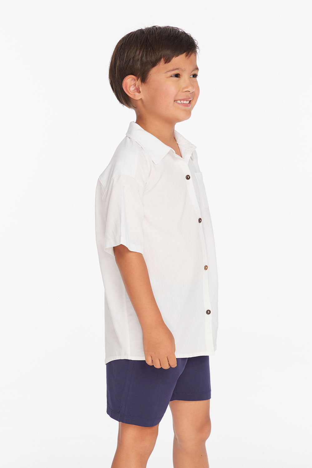 Collared White Button Down Boys Shirt Boys chaserbrand