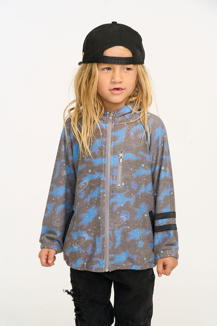 Galactic Camouflage Zip Up Hoodie BOYS chaserbrand
