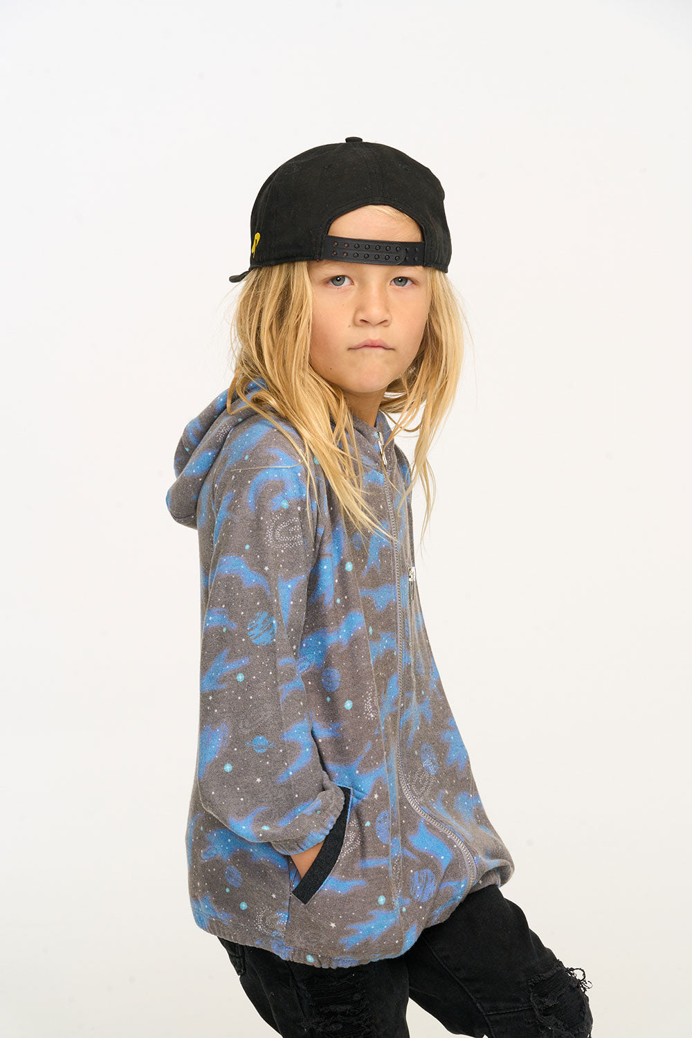 Galactic Camouflage Zip Up Hoodie BOYS chaserbrand