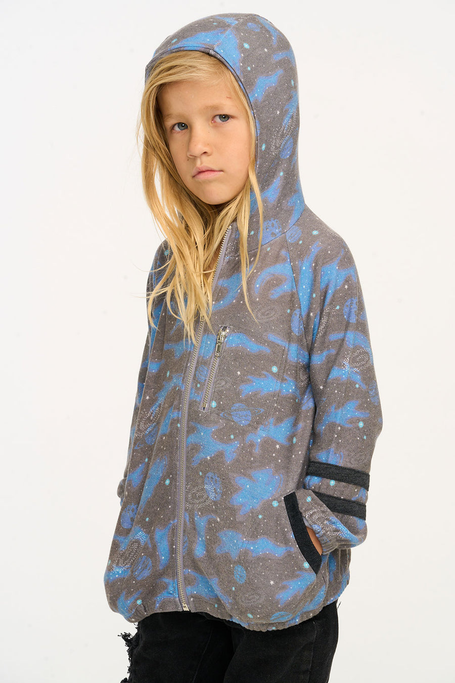Galactic Camouflage Zip Up Hoodie BOYS chaserbrand