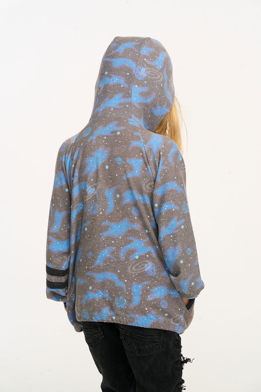Galactic Camouflage Zip Up Hoodie BOYS chaserbrand