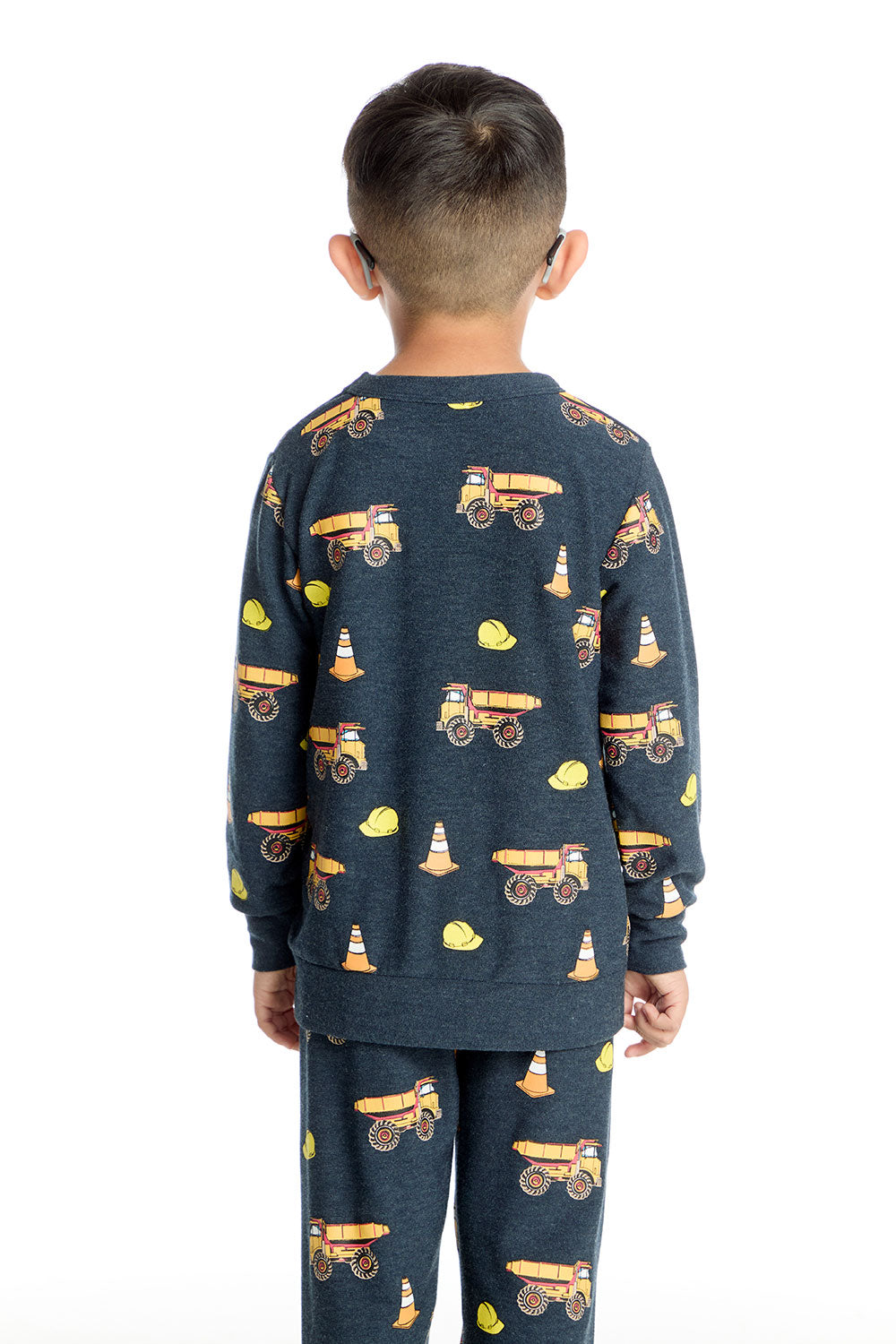 Construction Trucks Long Sleeve Boys chaserbrand