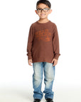 Willie Nelson Willie Cowboy Long Sleeve Boys chaserbrand