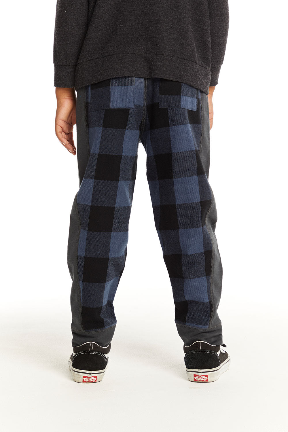 Ghost Plaid Side Panel Jogger BOYS chaserbrand