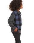 Mike Ghost Plaid Collared Shirt BOYS chaserbrand