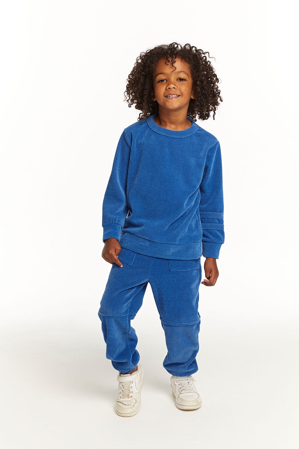 Long Sleeve Peacock Crew Neck Pullover BOYS chaserbrand