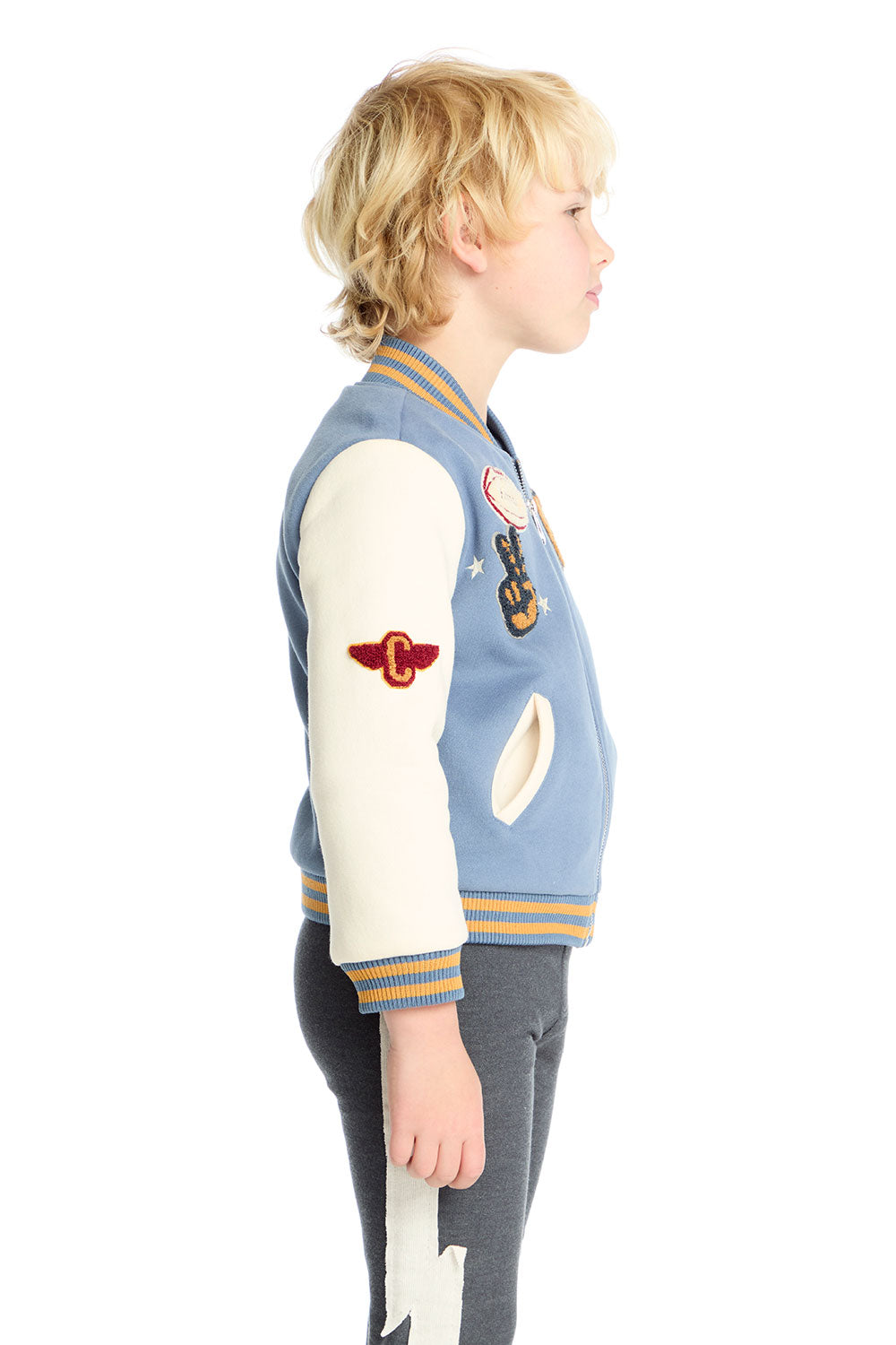 Allan Steel Blue & Stonewash Bomber Boys chaserbrand