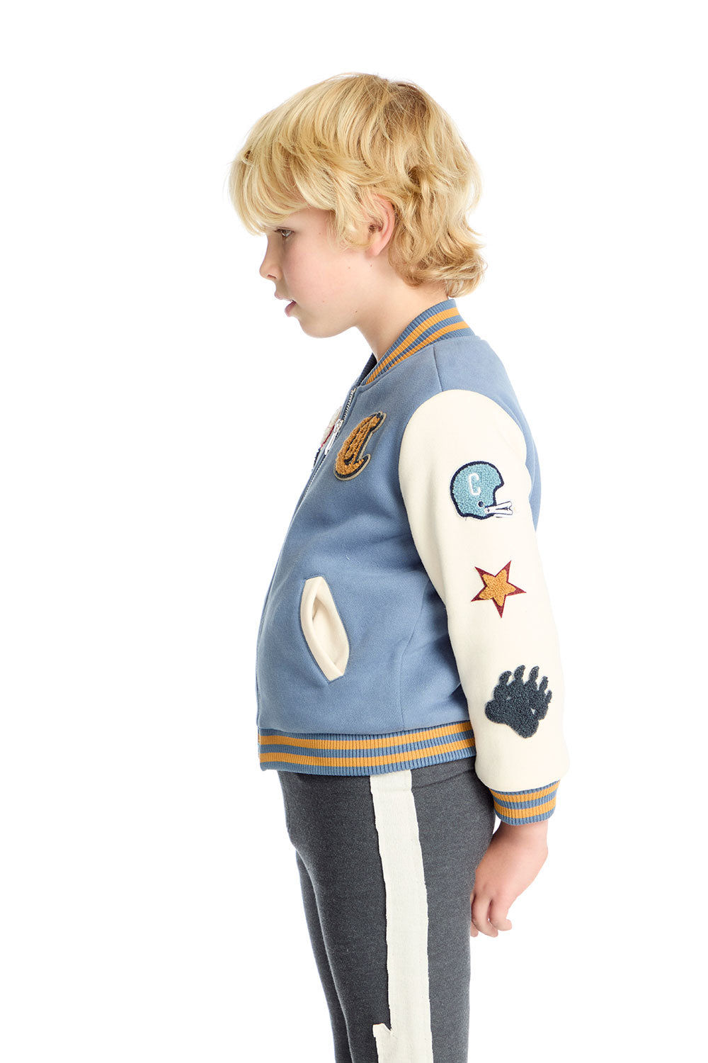 Allan Steel Blue & Stonewash Bomber Boys chaserbrand