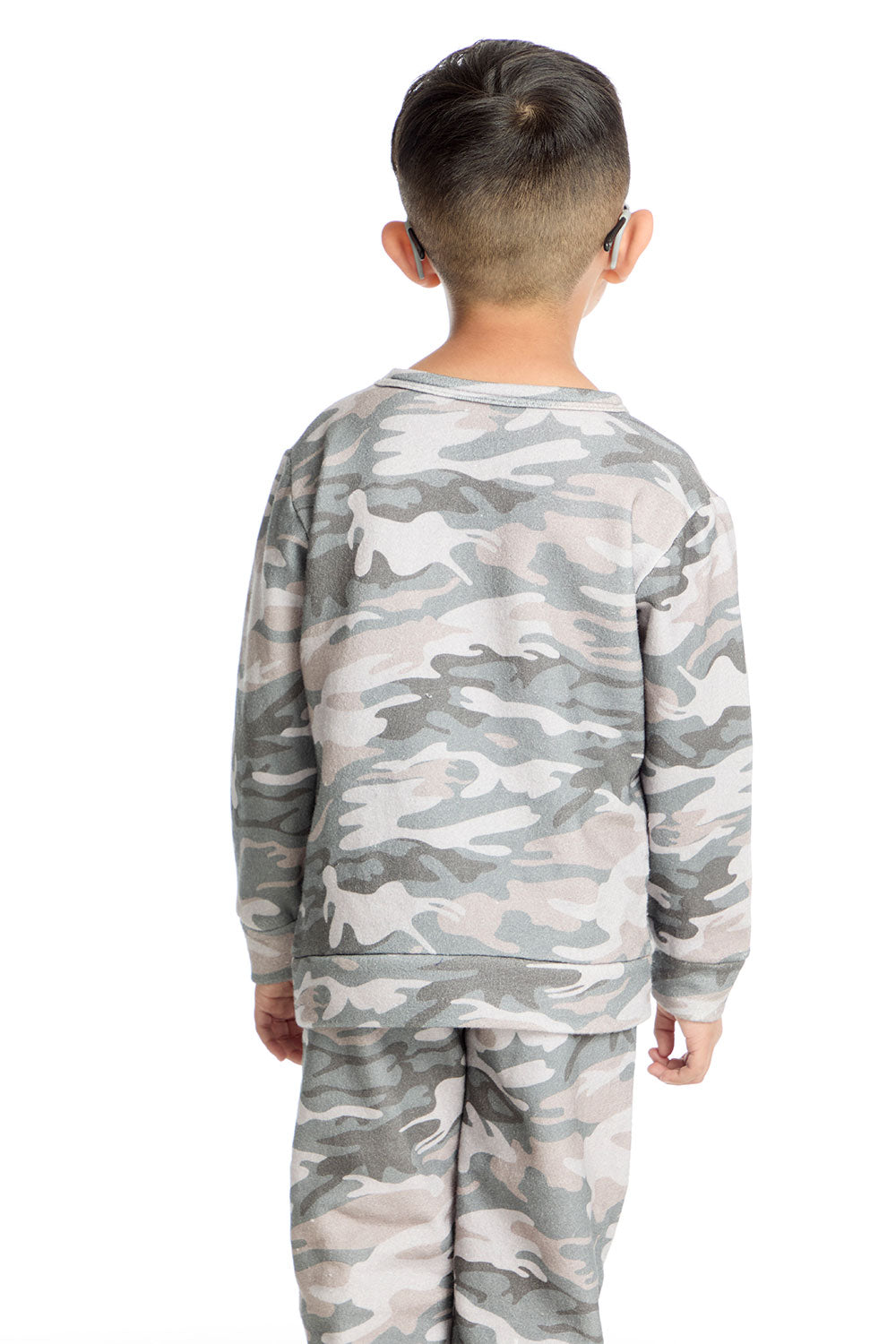 Comfy Long Sleeve Desert Camo Pullover Boys chaserbrand