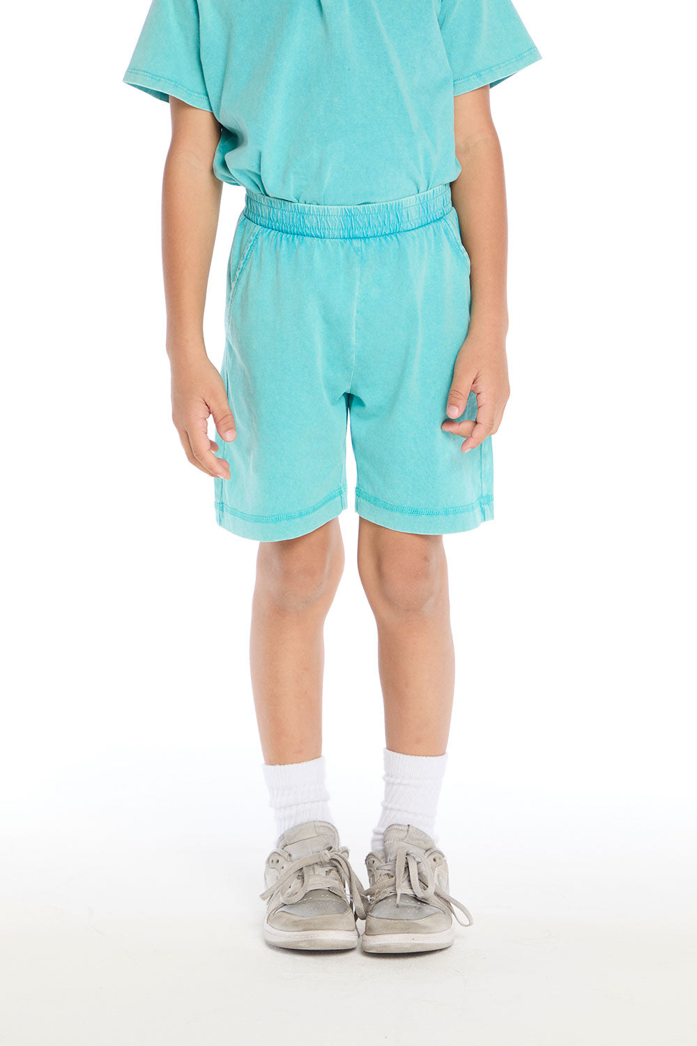 Aqua Teal Cozy Beach Shorts Boys chaserbrand
