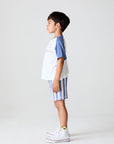 Boys Cozy Shamu Stripe Beach Shorts chaserbrand