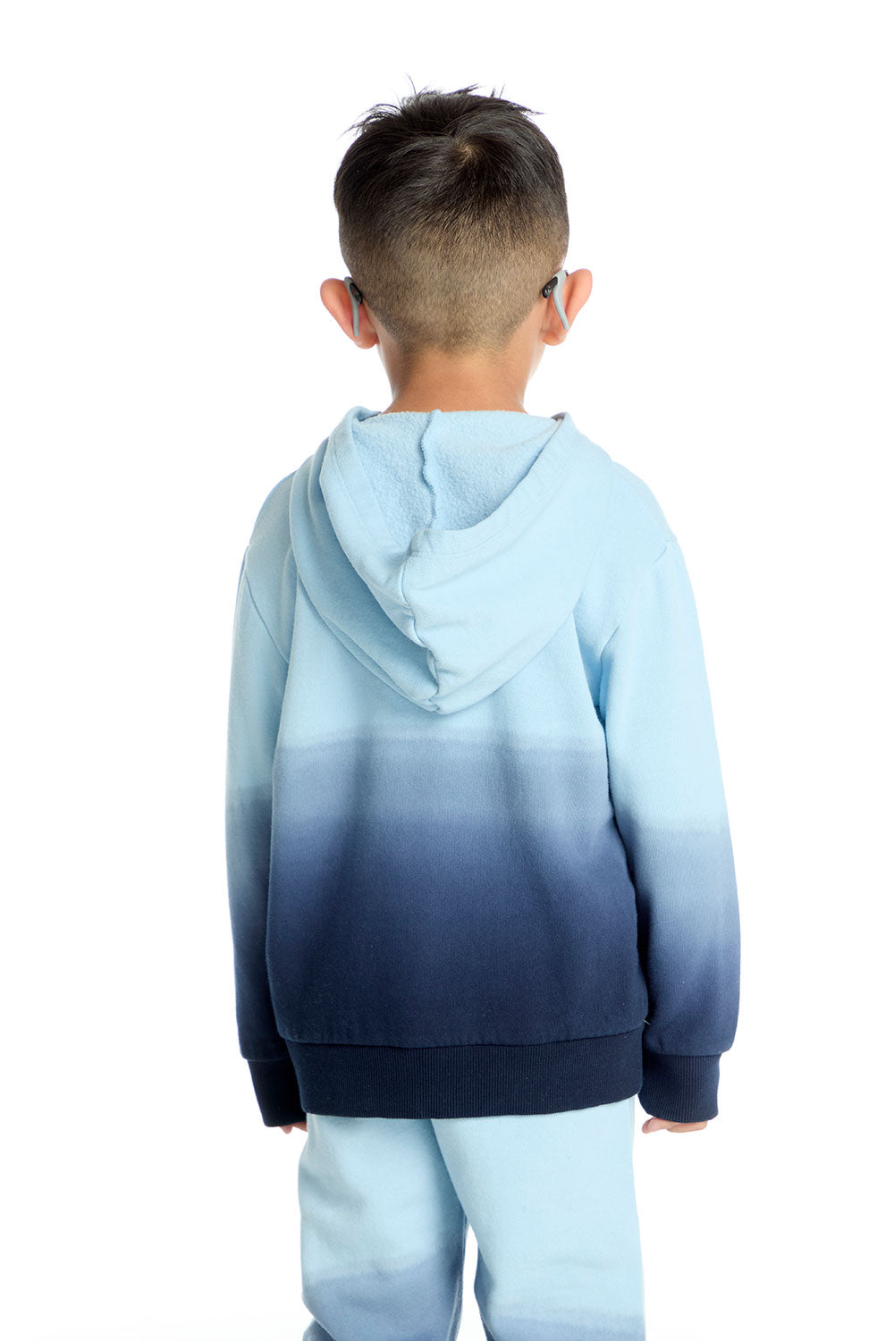 Long Sleeve Malibu Blue Ombre Hoodie Boys chaserbrand