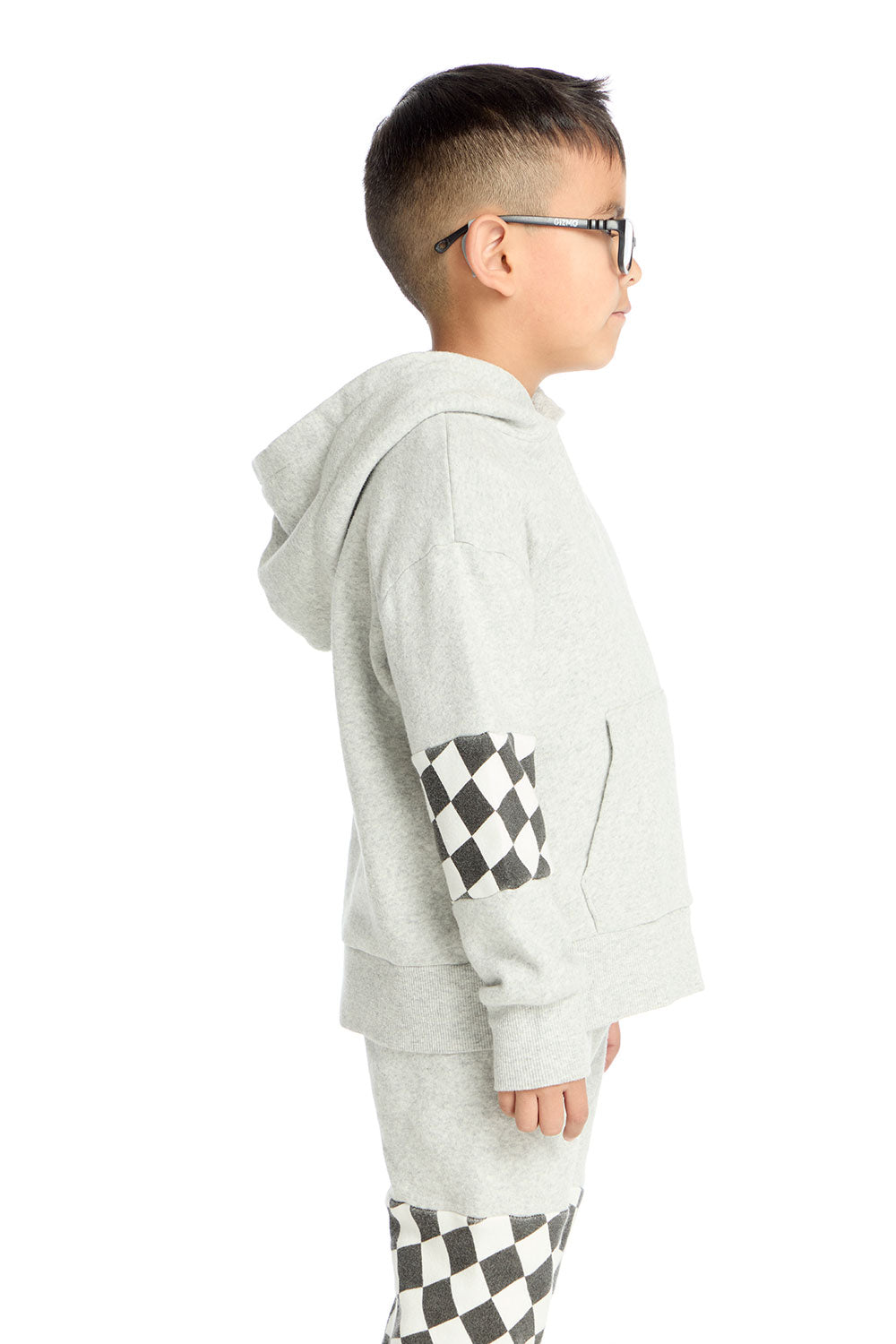 Checker Colorblock Hoodie Boys chaserbrand