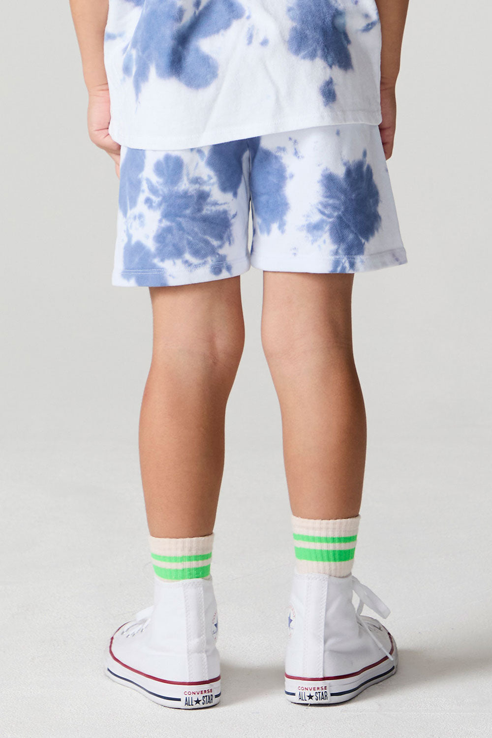 Boys Wide Leg  Mistel Tie Die Shorts chaserbrand