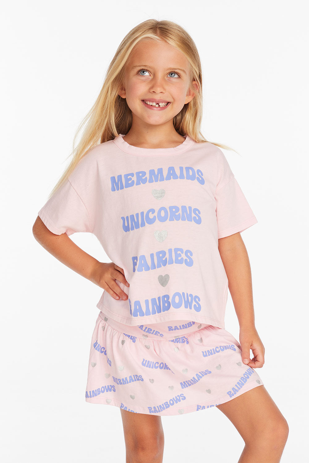 Mermaid & Friends Girls Tee Girls chaserbrand