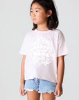 Girls Happy To Be Here Tee chaserbrand