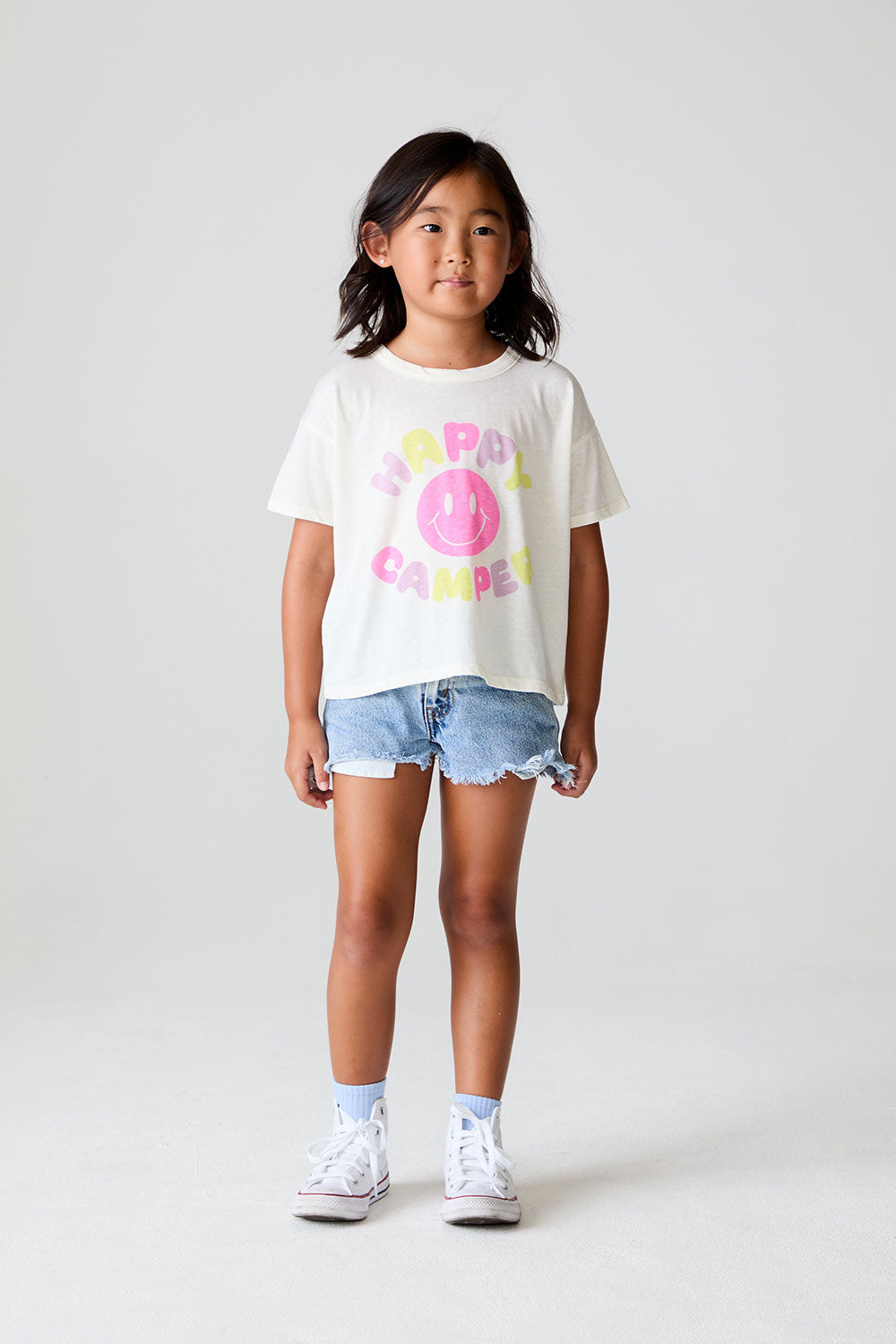 Girls Happy Camper Tee chaserbrand