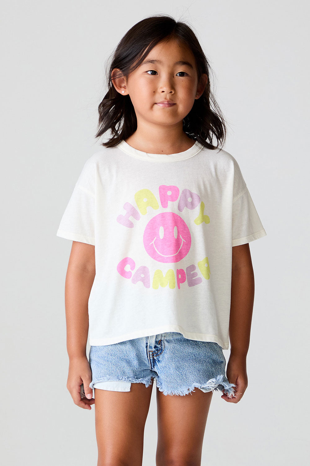 Girls Happy Camper Tee chaserbrand