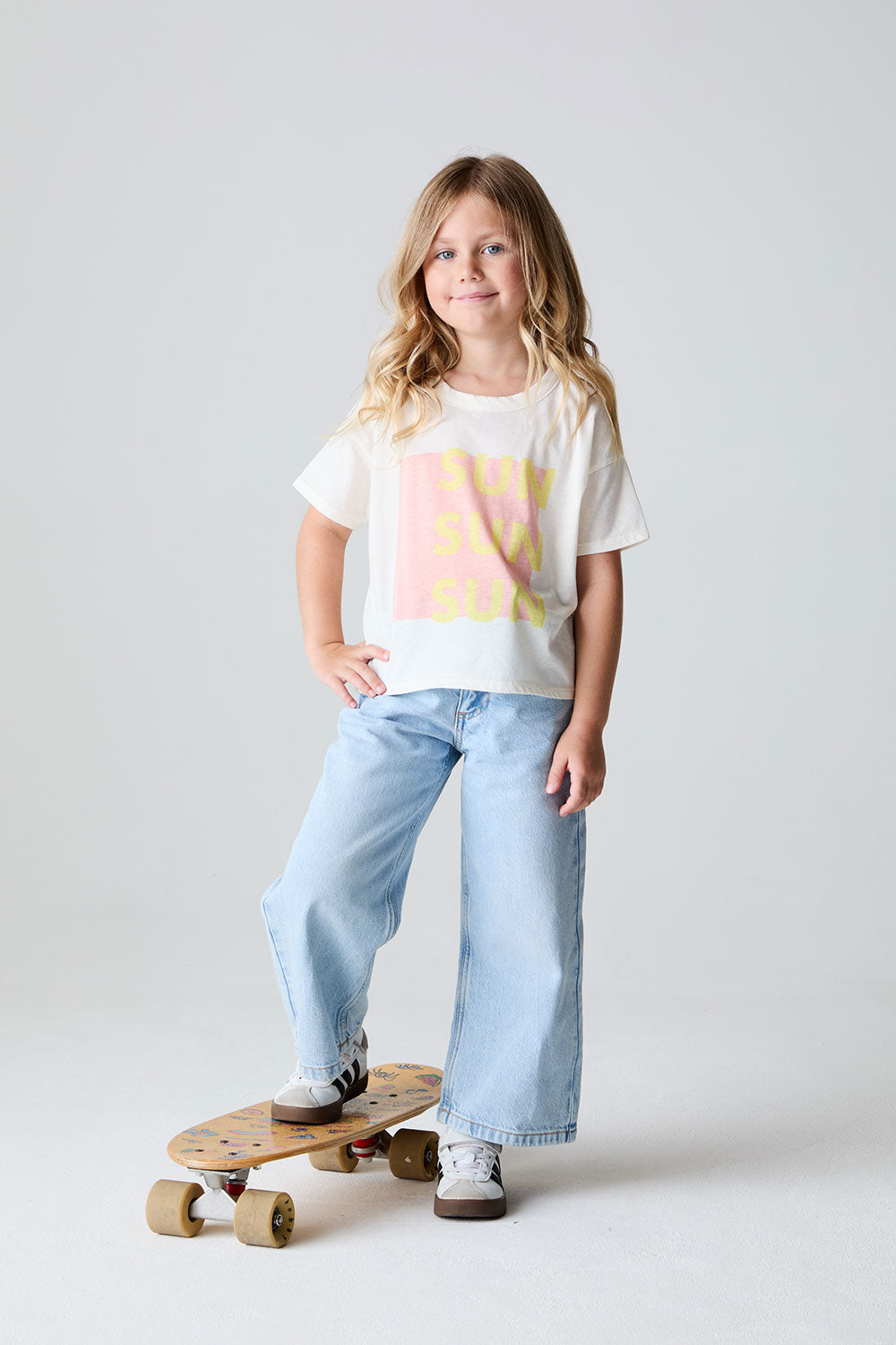 Girls Sun Sun Sun Tee chaserbrand