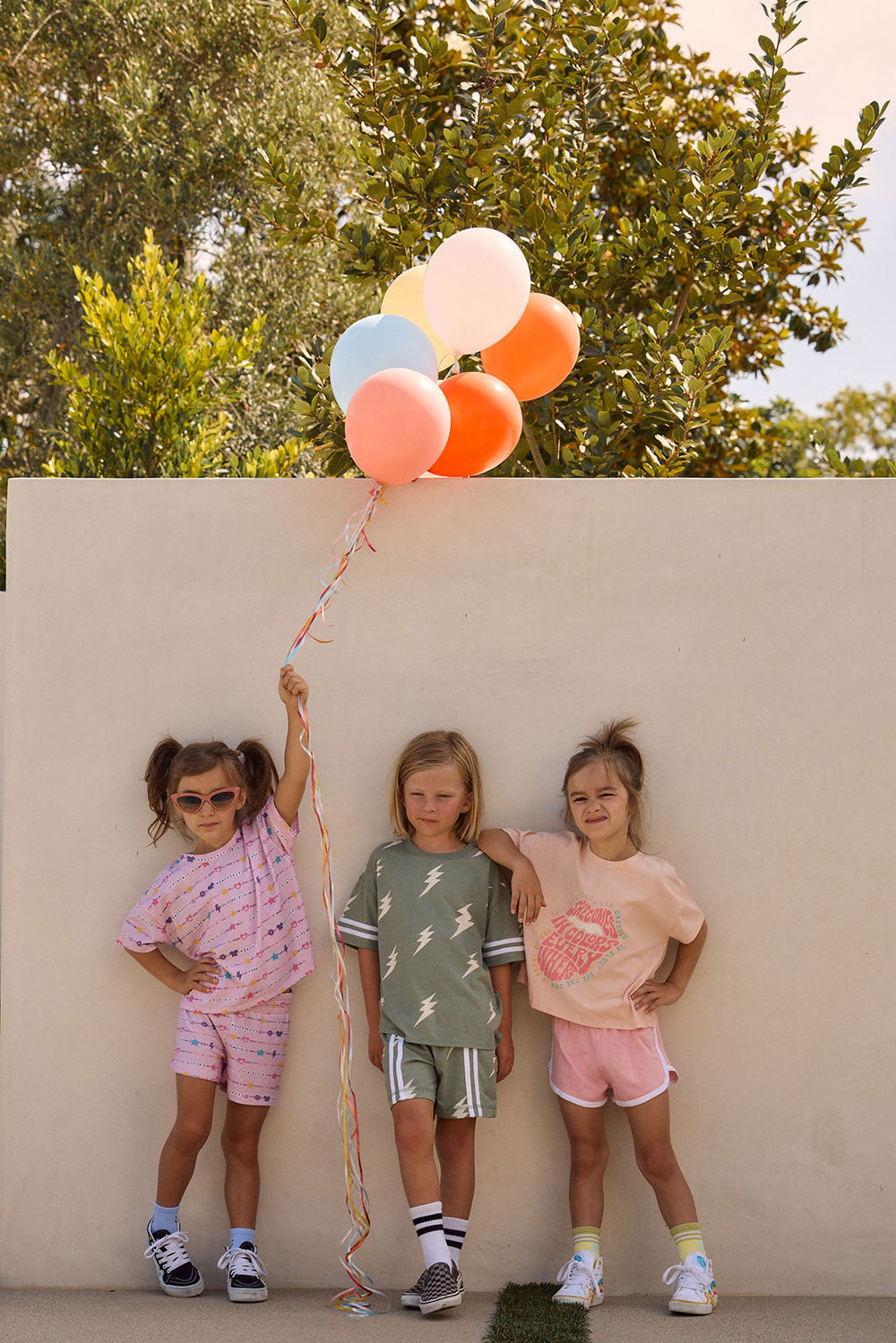 Girls Peace Happy Smile Tee chaserbrand