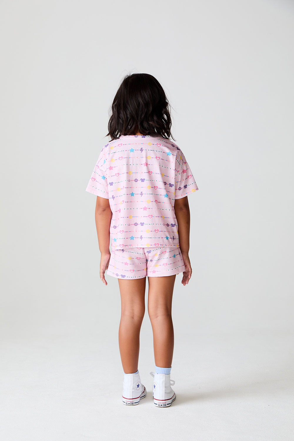 Girls Peace Happy Smile Tee chaserbrand