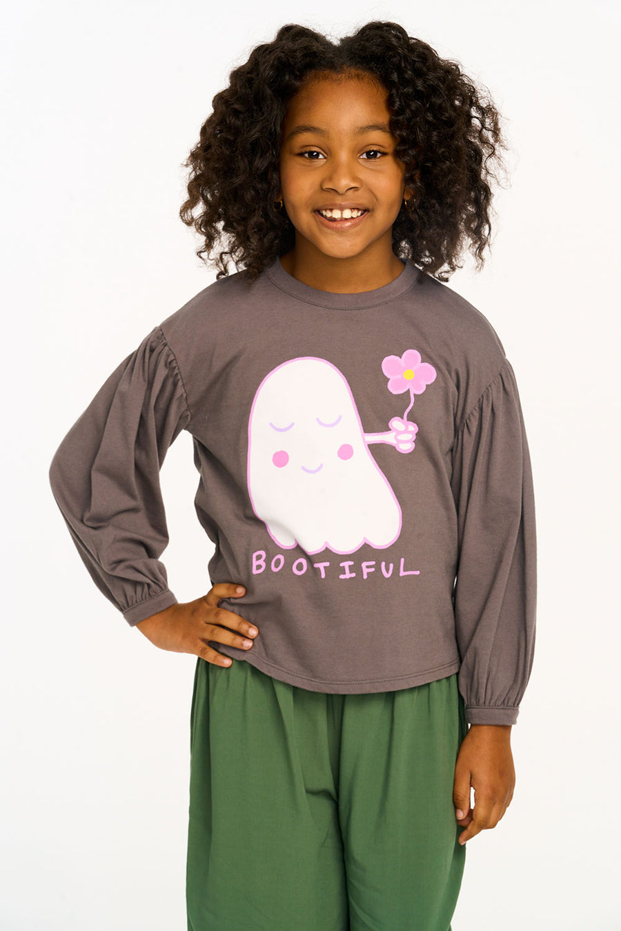 Bootiful Drew Long Sleeve Tee GIRLS chaserbrand