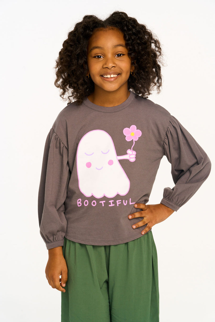Bootiful Drew Long Sleeve Tee GIRLS chaserbrand