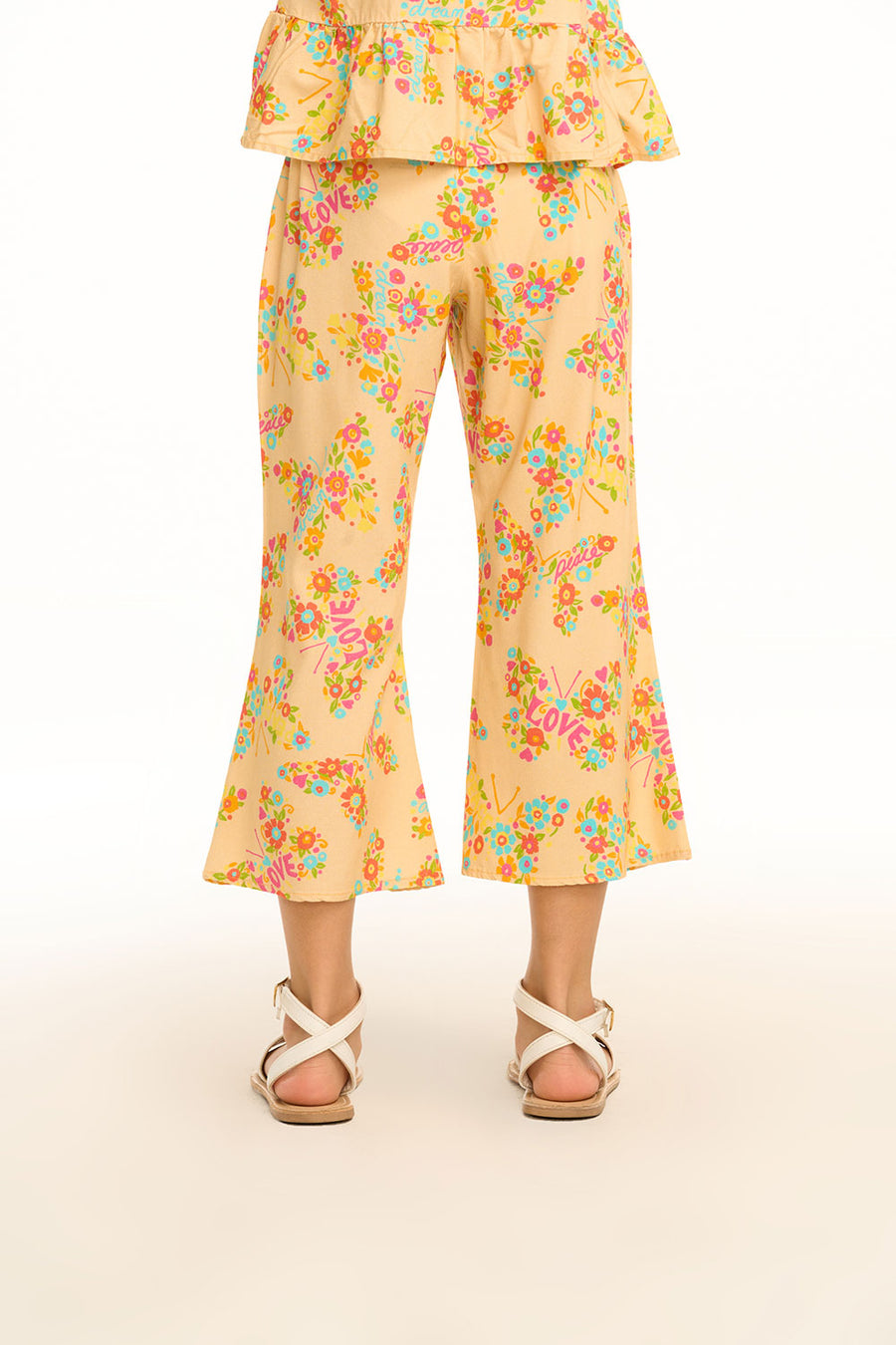Emma Summer of Love Print Trousers GIRLS chaserbrand