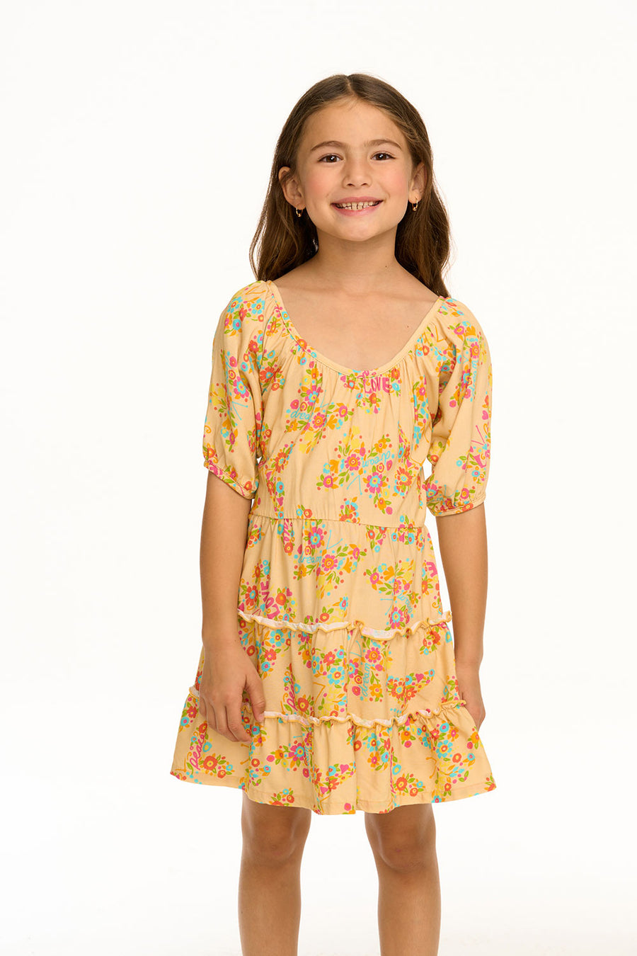 Salina Summer of Love Print Dress GIRLS chaserbrand