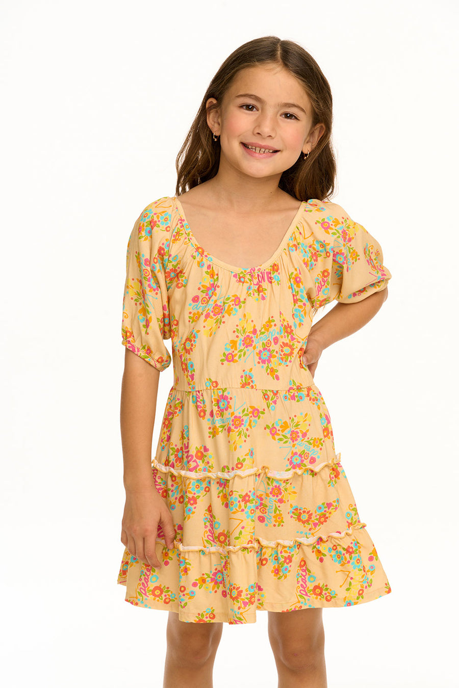 Salina Summer of Love Print Dress GIRLS chaserbrand