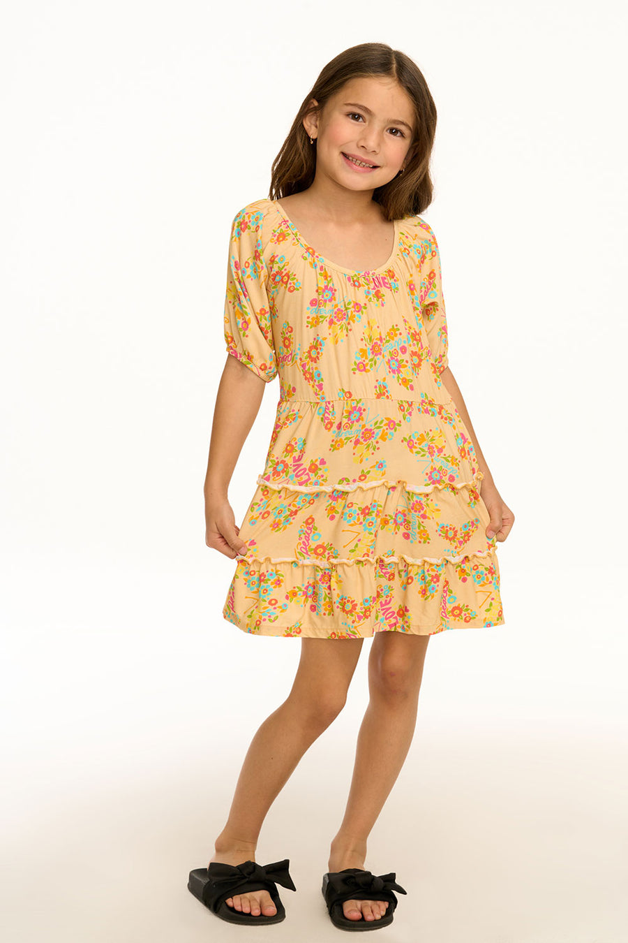 Salina Summer of Love Print Dress GIRLS chaserbrand