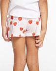 Heart Strawberry All Over Girls Shorts GIRLS chaserbrand