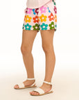 Rainbow Flower Shorts GIRLS chaserbrand