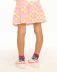 Daisy Check Skirt GIRLS chaserbrand