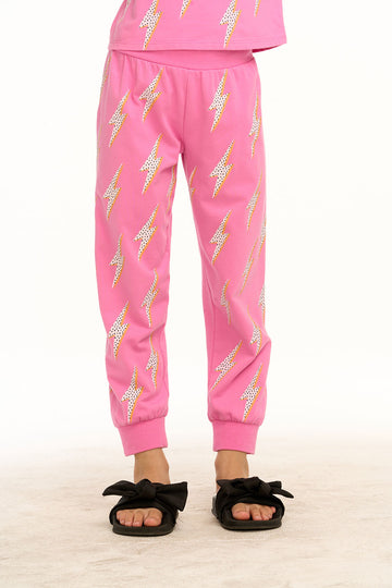 Lightning Dot Joggers GIRLS chaserbrand