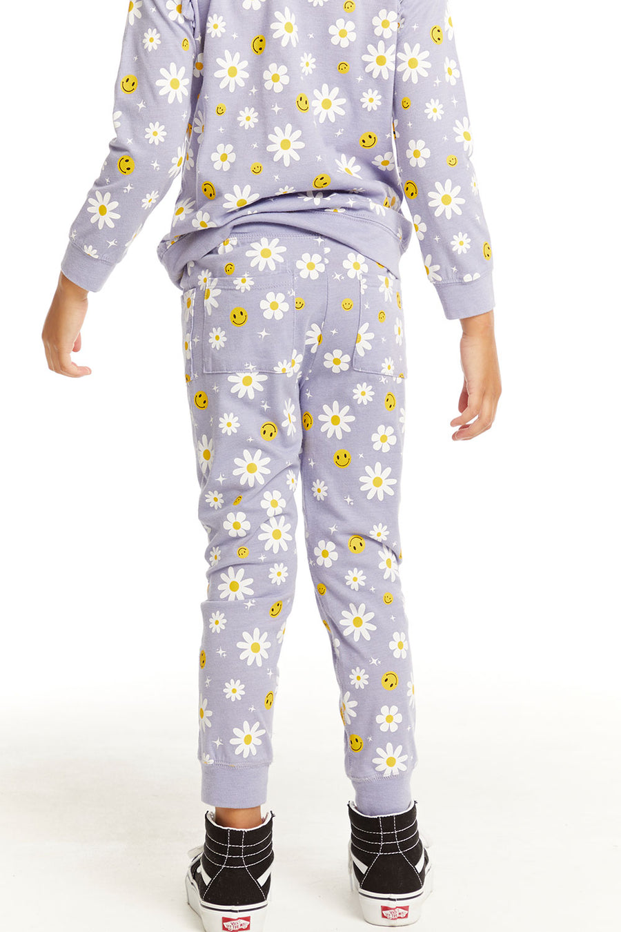 Smiley Daisies Slim Joggers GIRLS chaserbrand