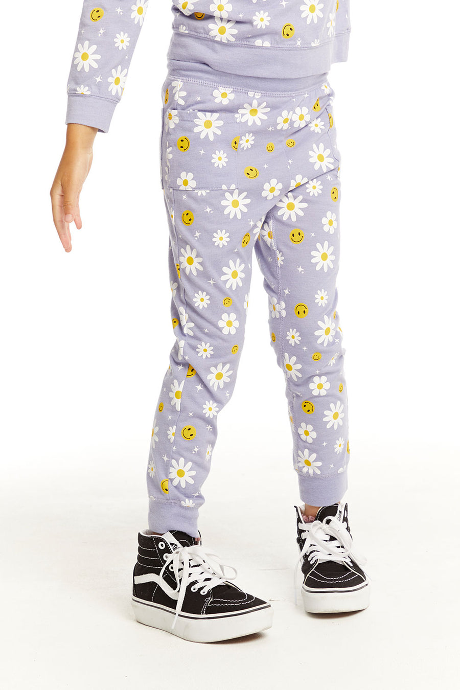 Smiley Daisies Slim Joggers GIRLS chaserbrand