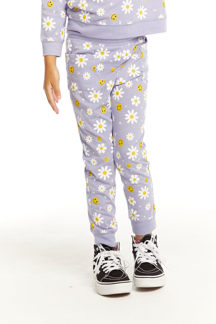 Smiley Daisies Slim Joggers GIRLS chaserbrand