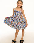Disney 100 - Classic Stamps Tank Dress GIRLS chaserbrand