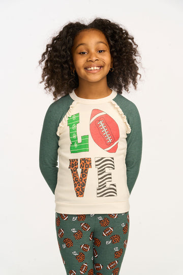 Love Football Tee GIRLS chaserbrand